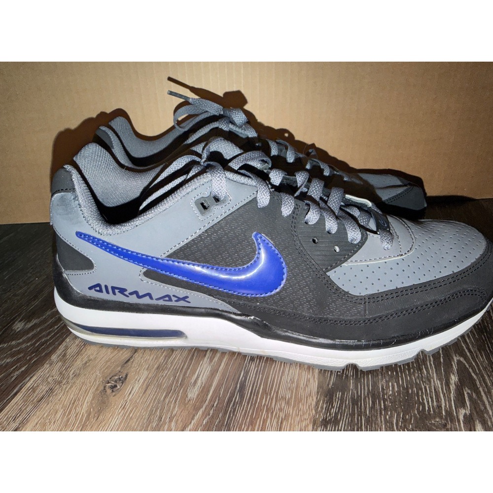 Nike Air Max Wright Wolf Grey Deep Royal Blue Mens Sneakers Size 12